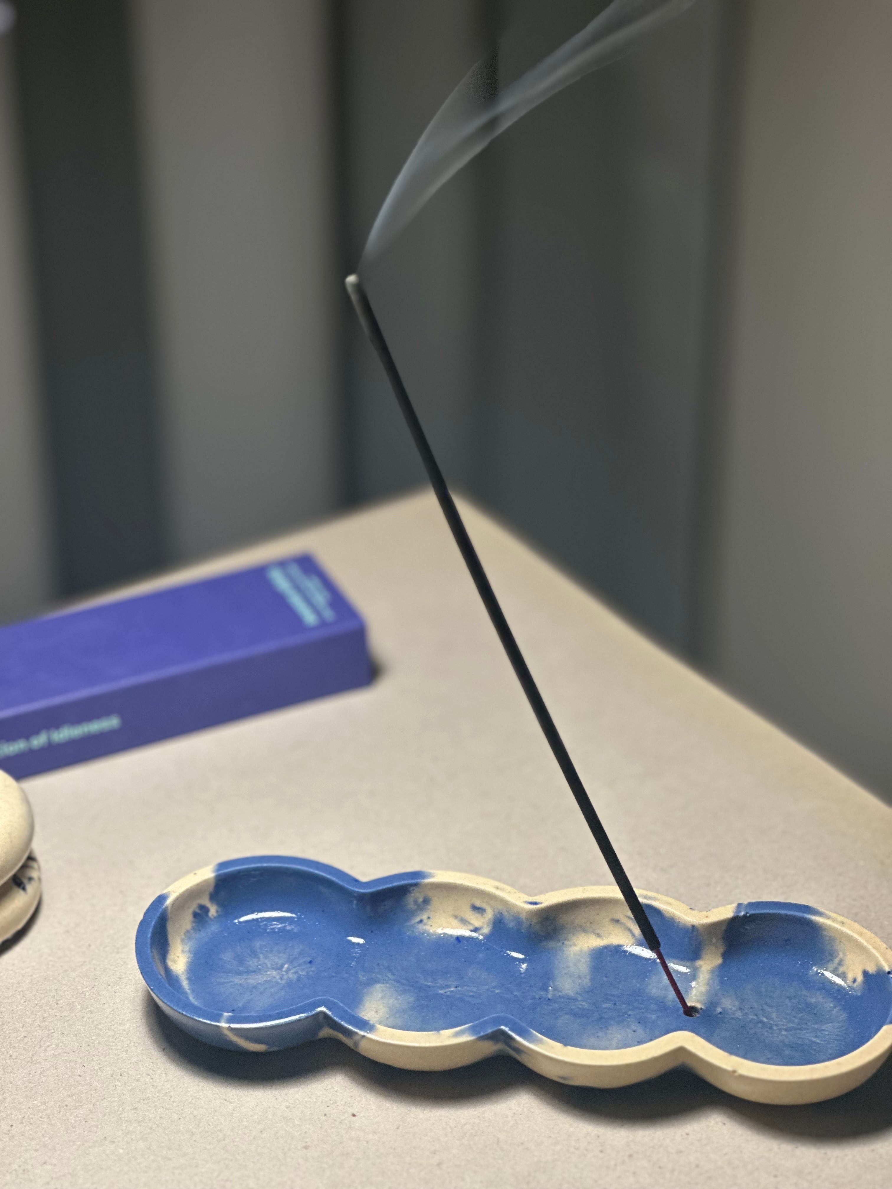 Azzurro Marble Holder